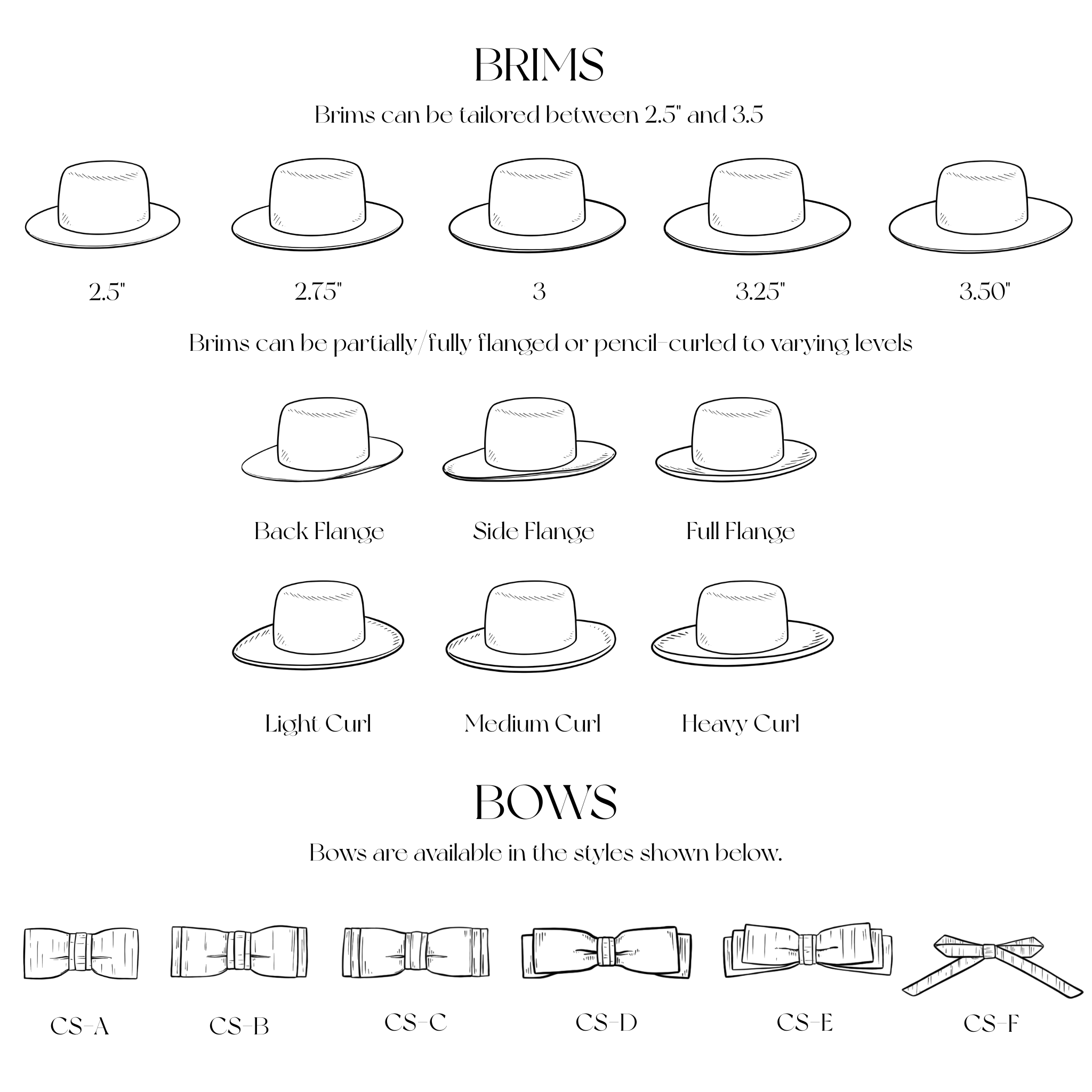 Bow style illustration